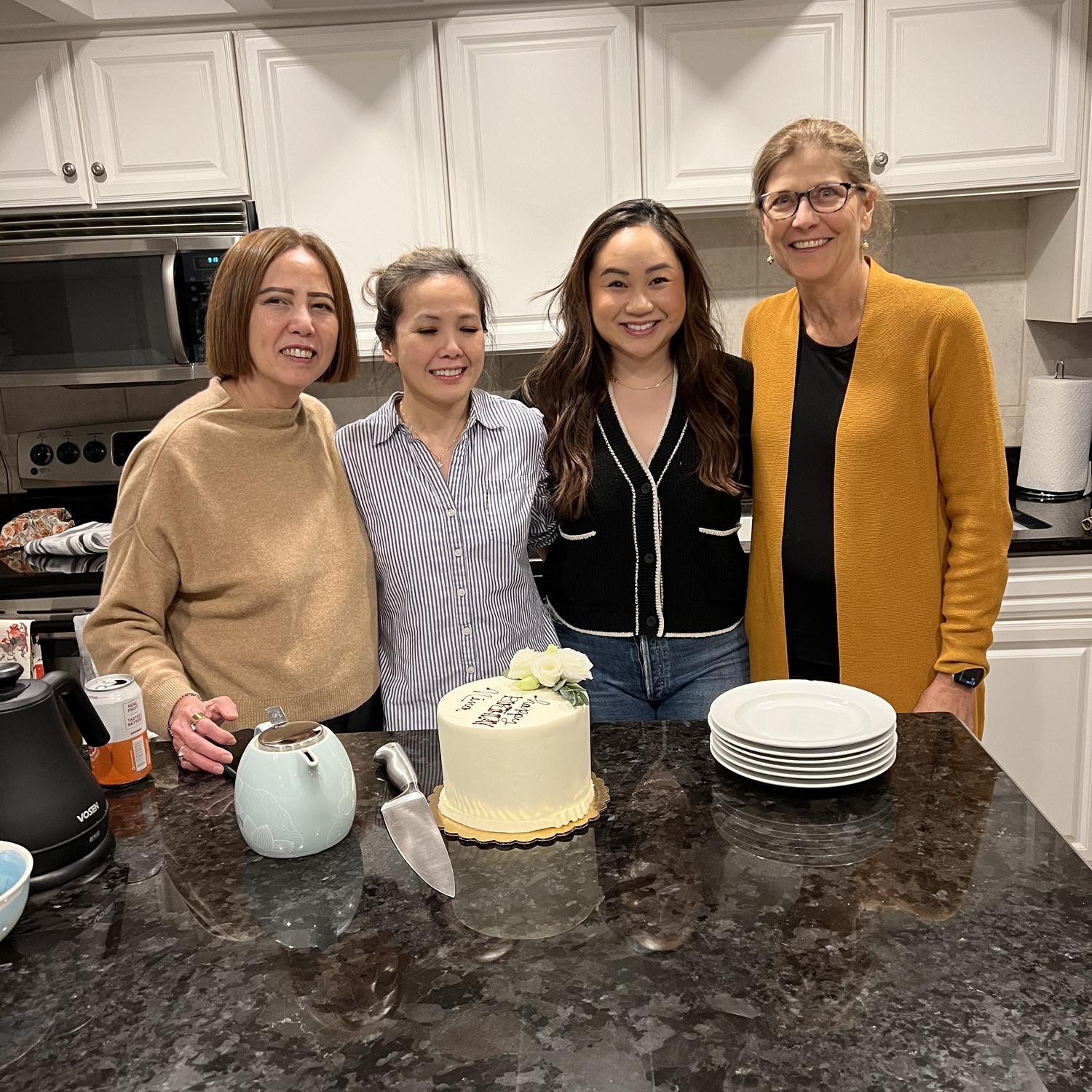 First time our moms met