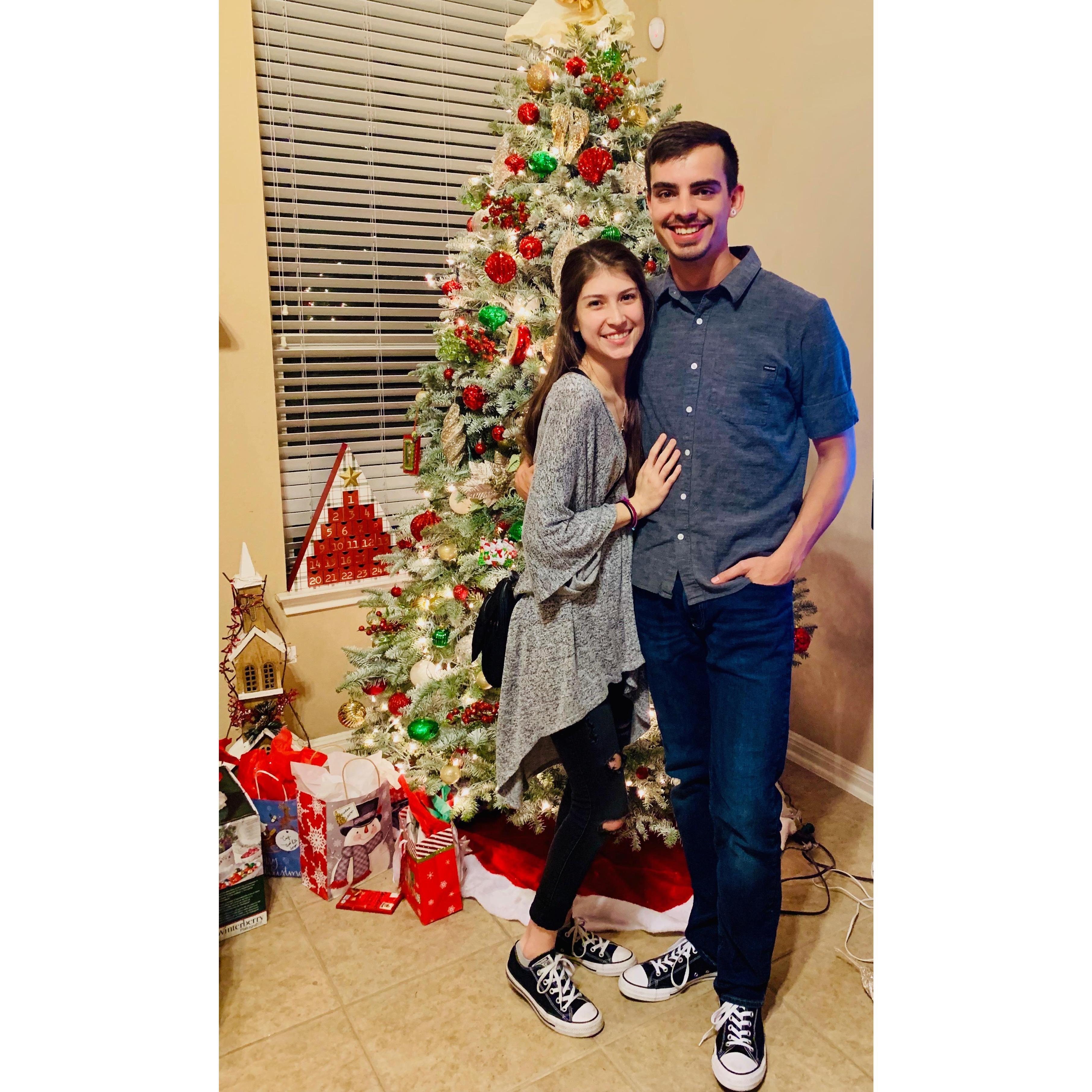 First Christmas together.