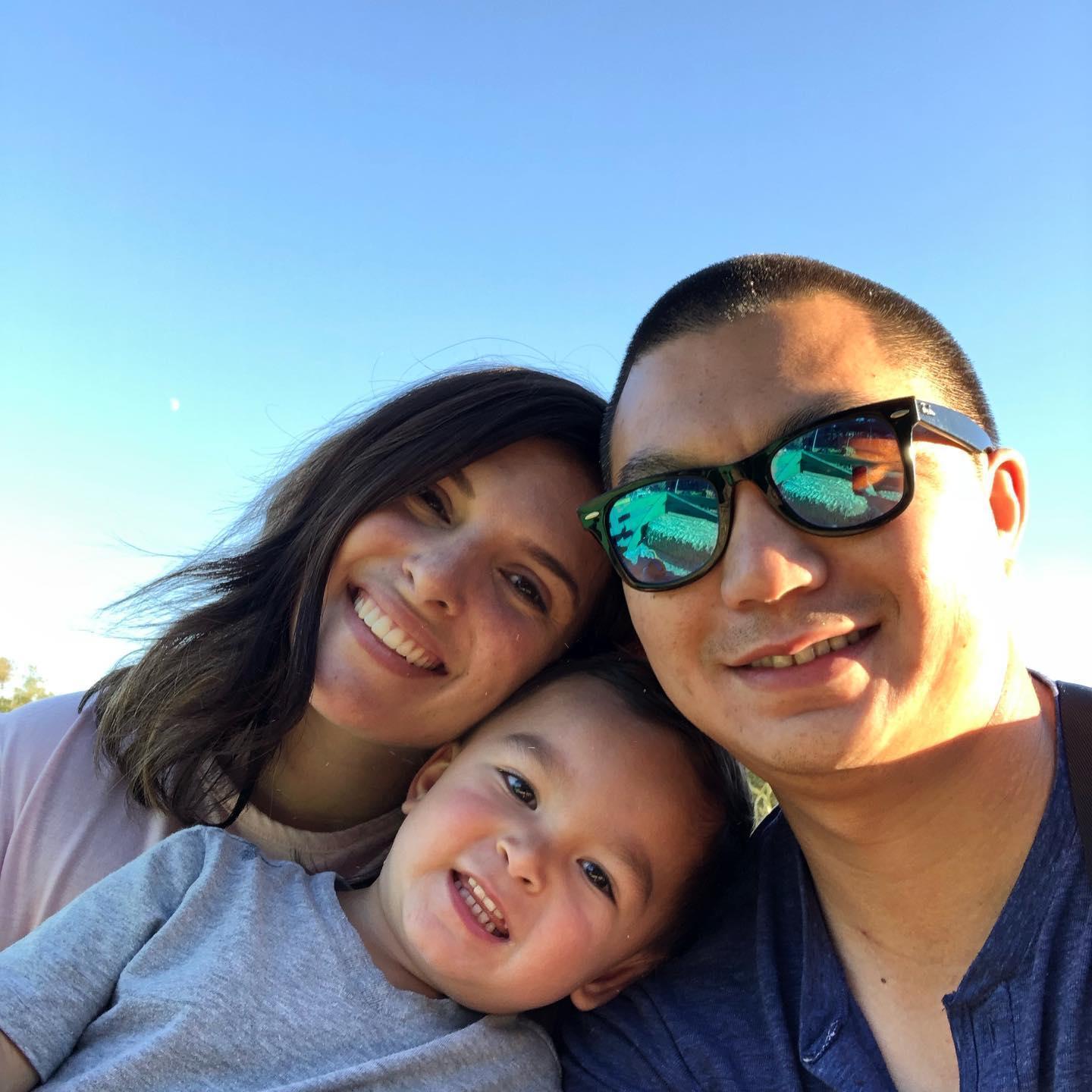 One of our first pumpkin patch trips.