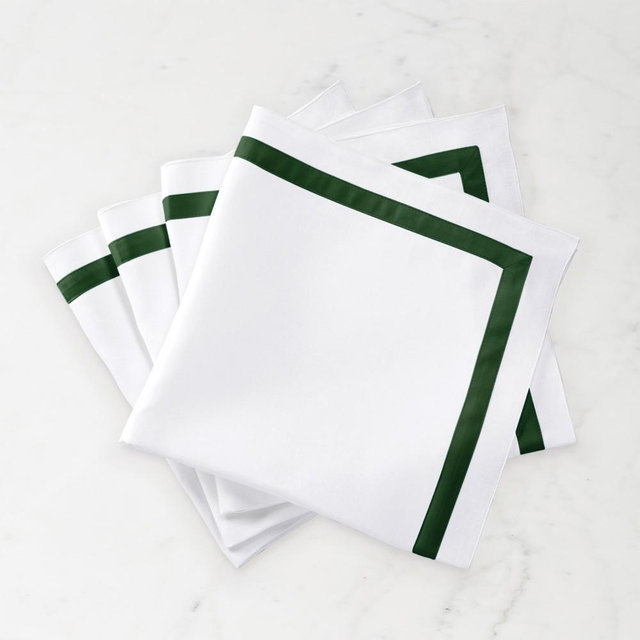 Matouk Lowell Napkins, Set of 4, Green