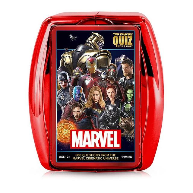Marvel Cinematic Universe Top Trumps Quiz Game