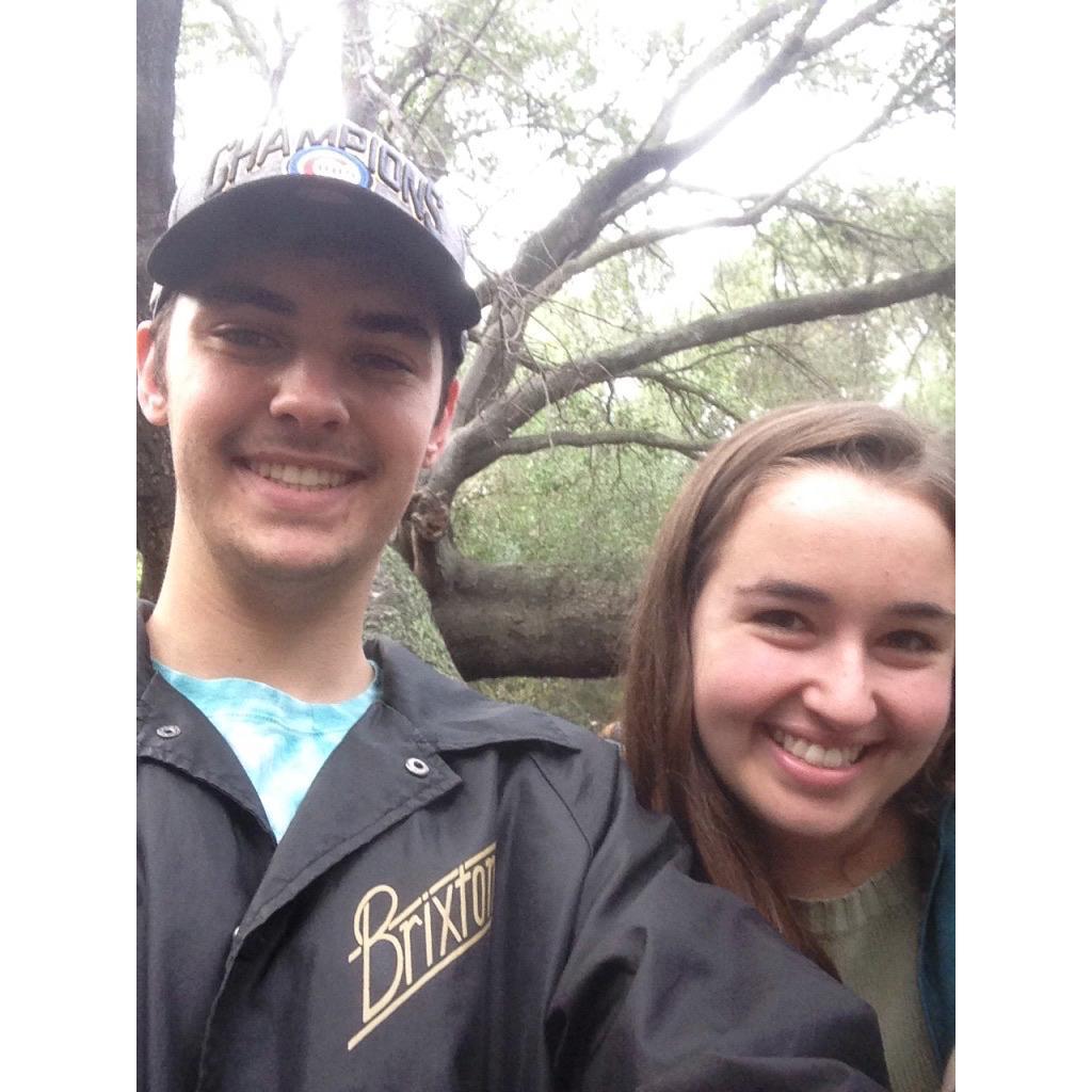 Our first photo together :) - December, 2016