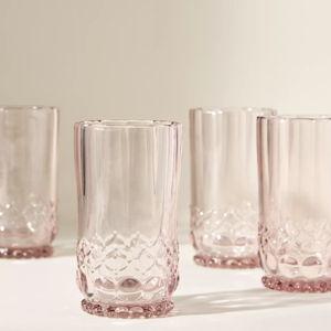 Savannah Glass Tumblers, Set of 4