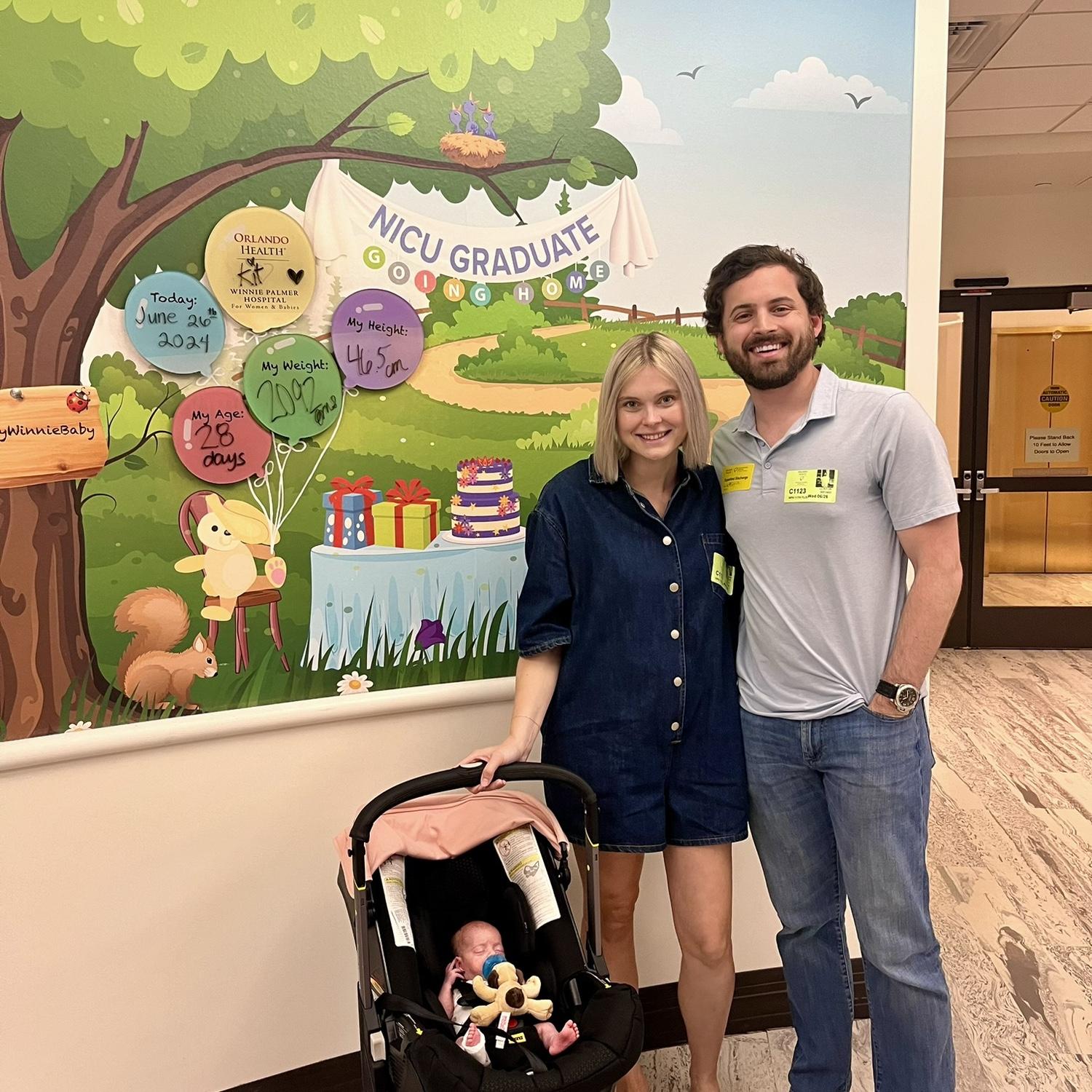 After 6 weeks in the Nicu we were finally able to bring Kit home.
