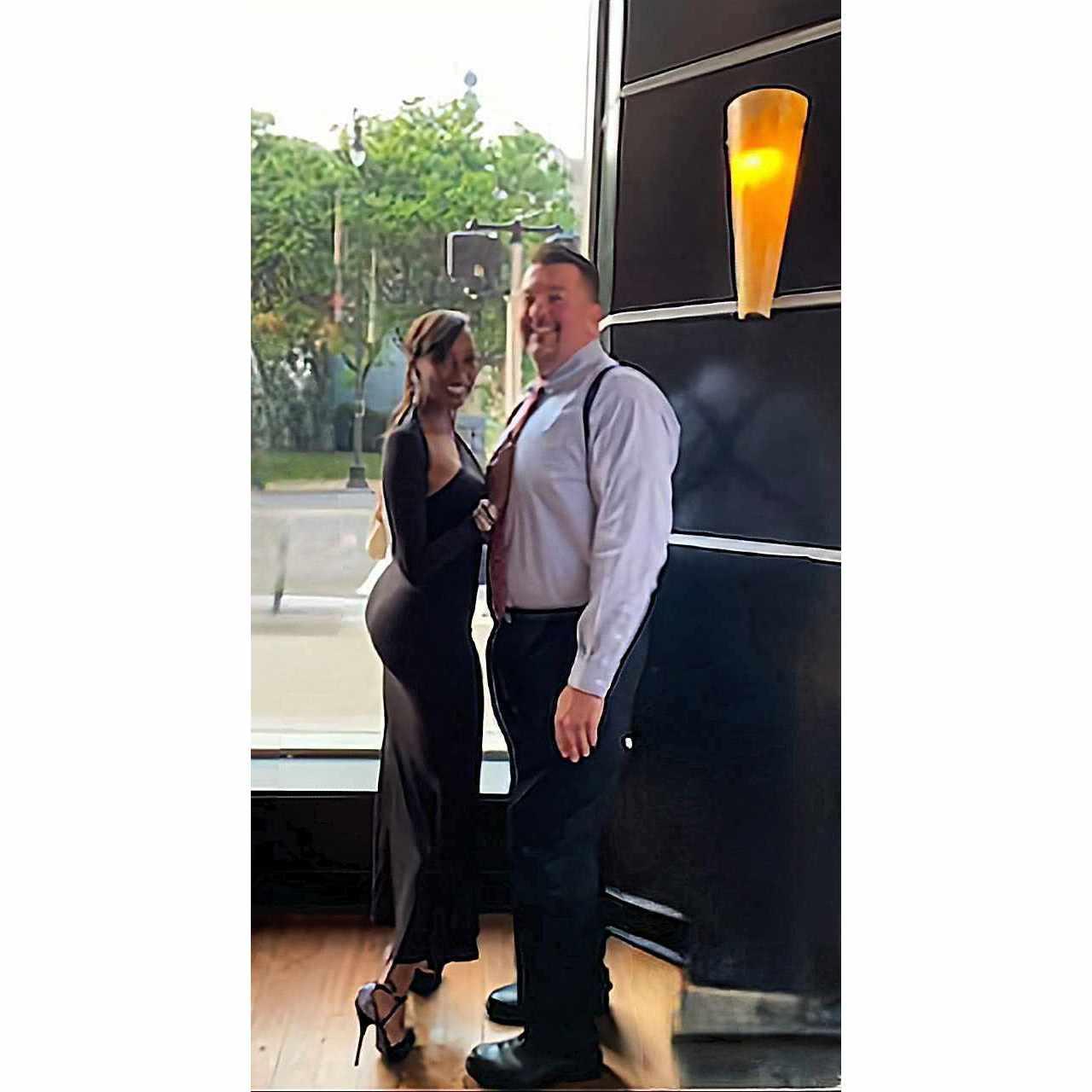 Our 2nd date wound up being a whole weekend of events, with 4 different actual dates. I think we were "Symphonically Stunning"!" for this one.