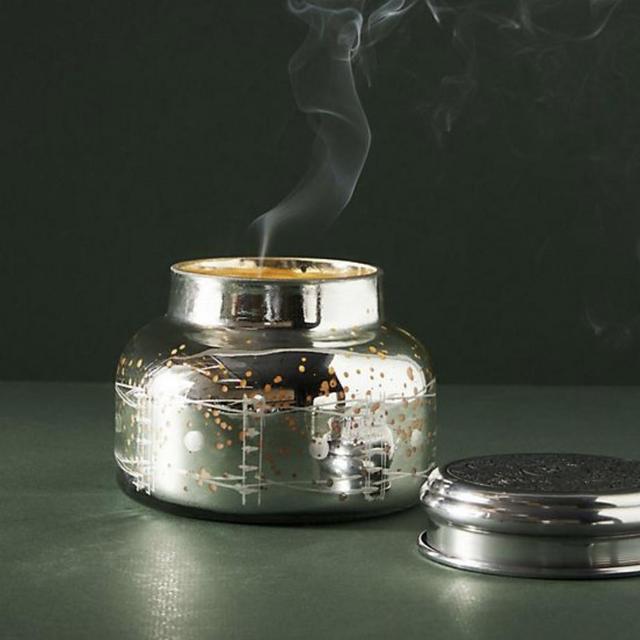 Capri Blue Volcano Mercury Glass Jar Candle