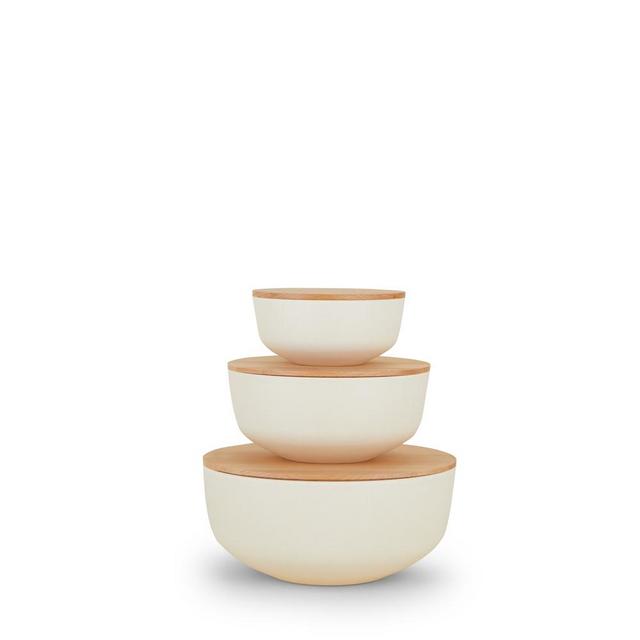 Essential Lidded Bowls, Set of 3