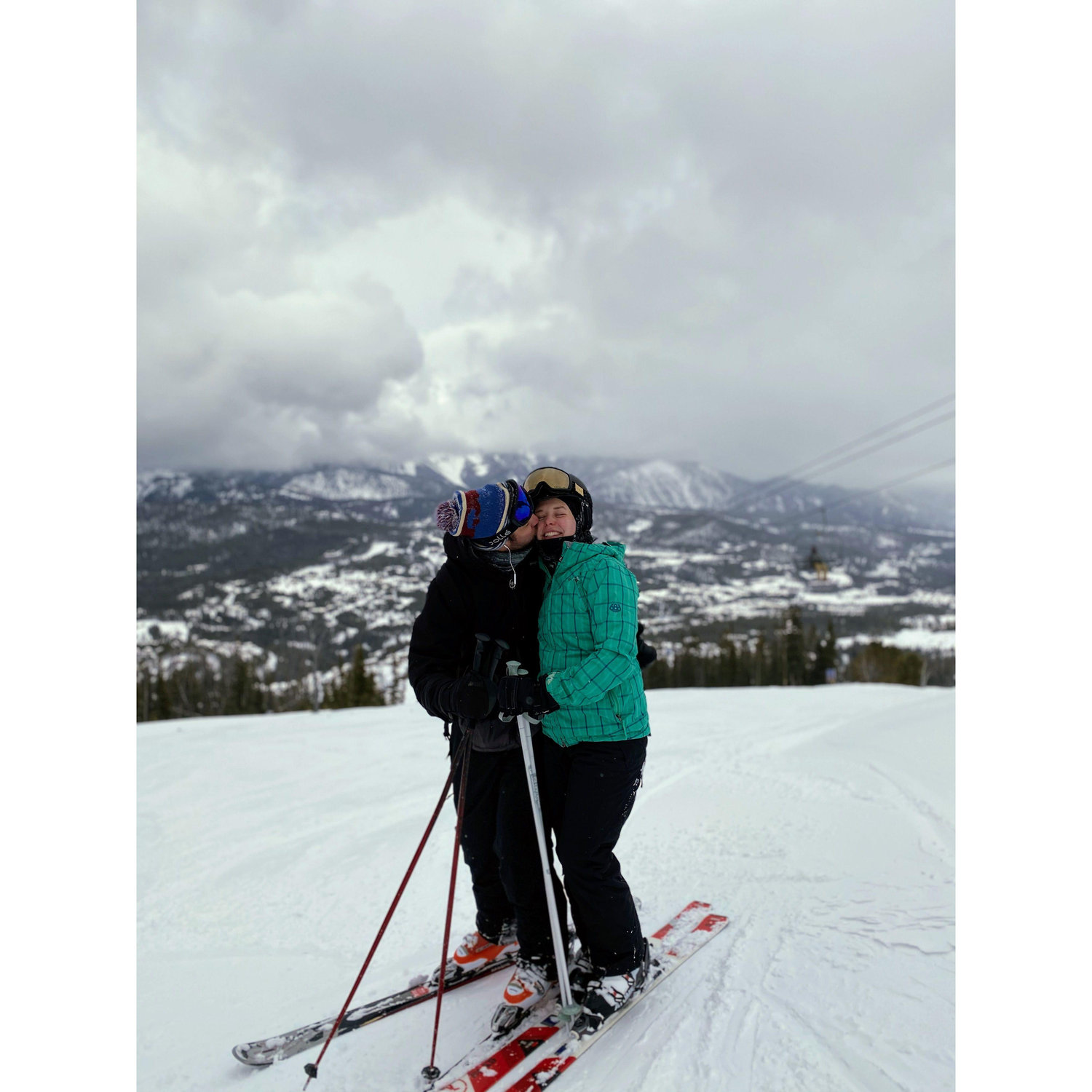 We love spending time in Montana's great outdoors together. (February 2020)