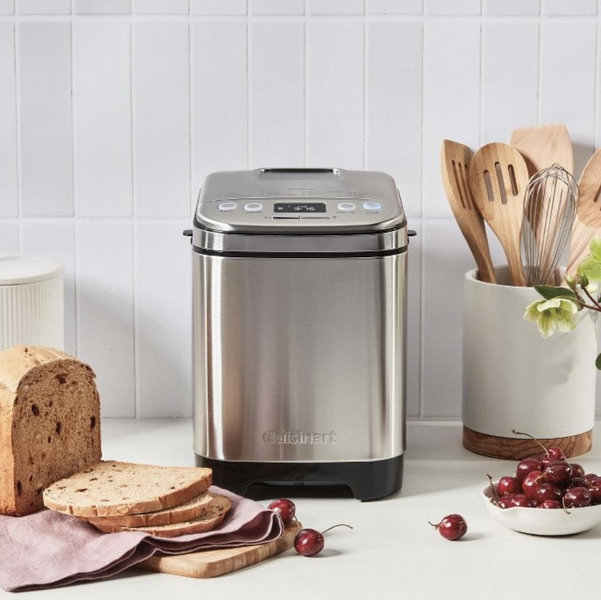 Cuisinart Compact 2 lbs Bread Maker - Stainless Steel