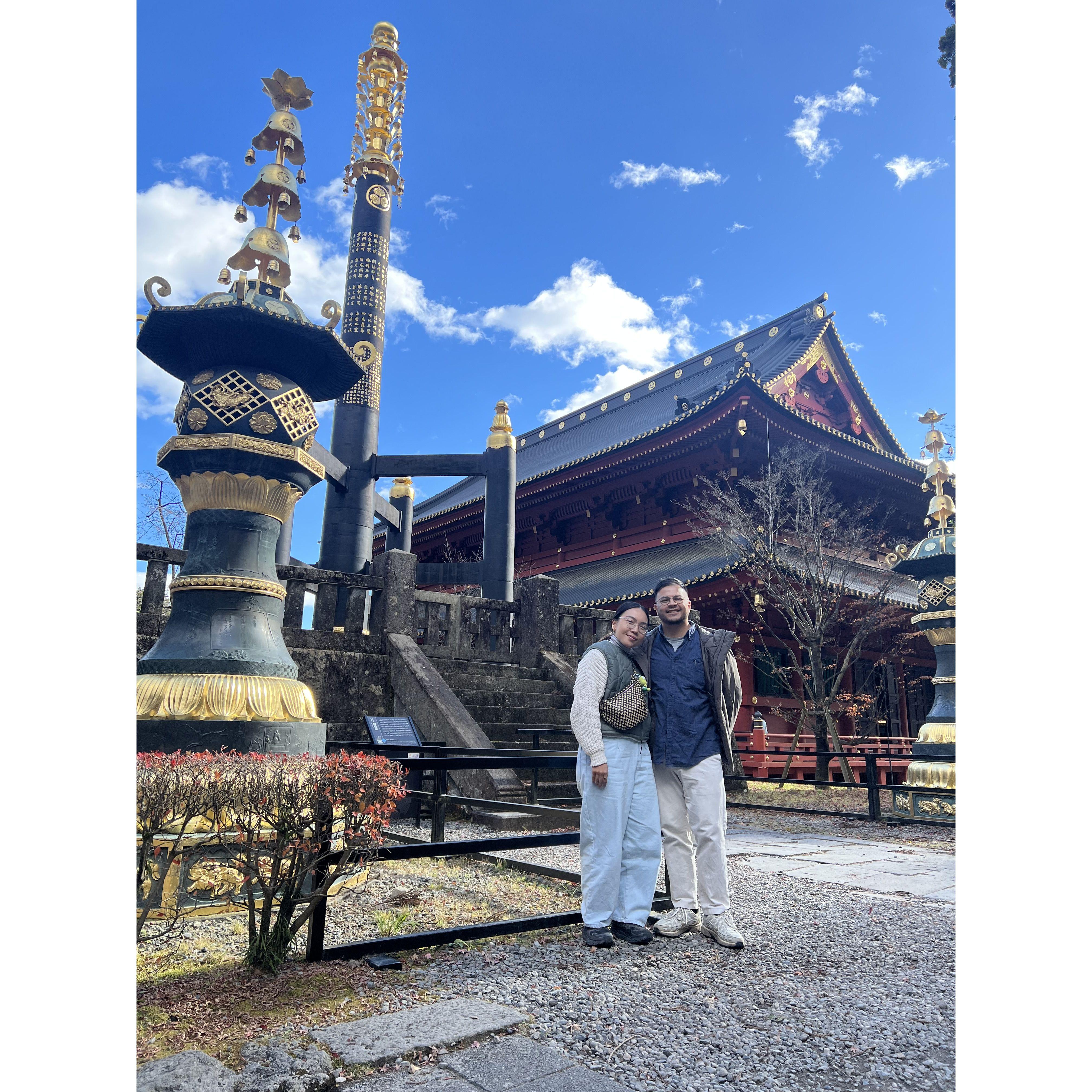 Our favorite temple in Nikko, Japan.