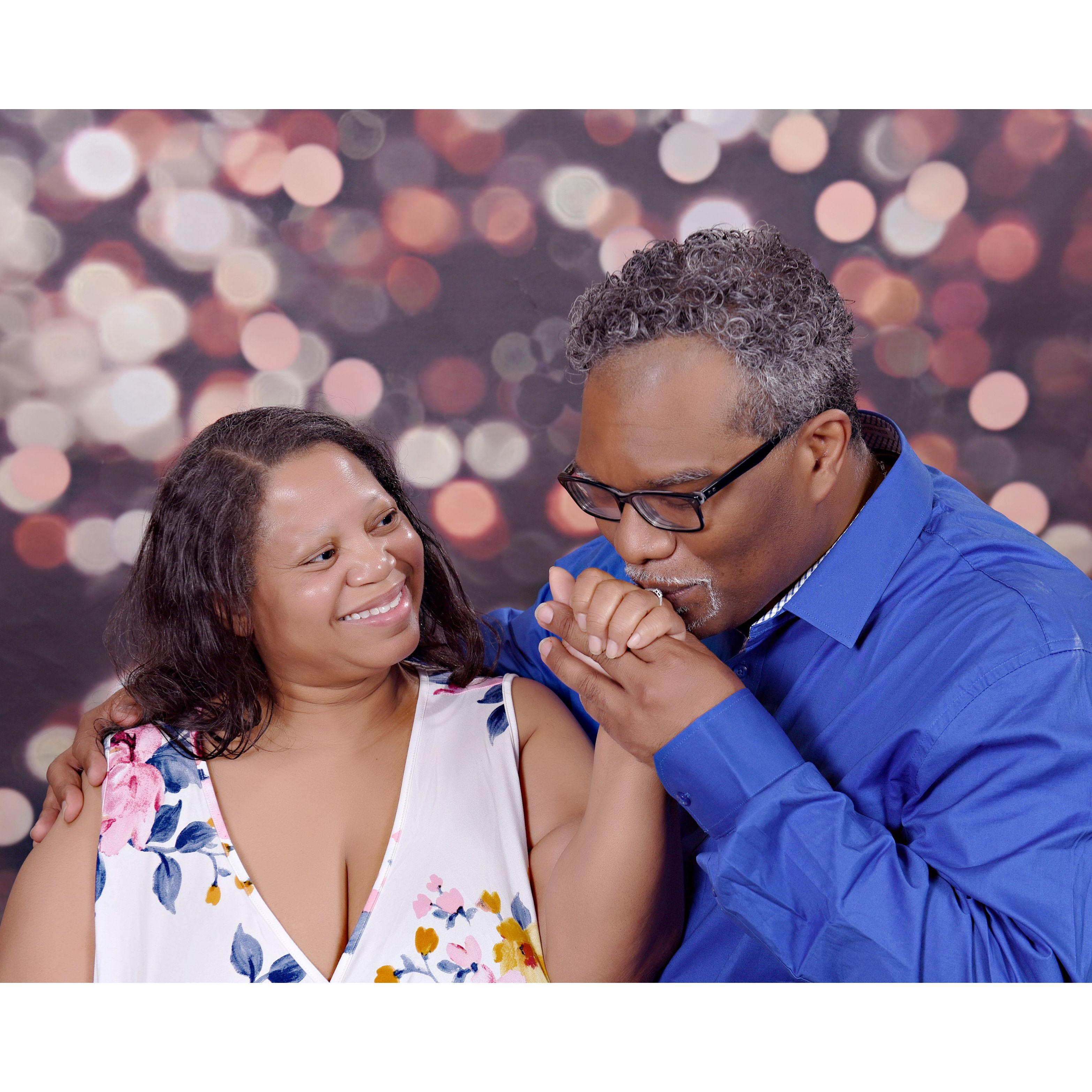 Our engagement photo