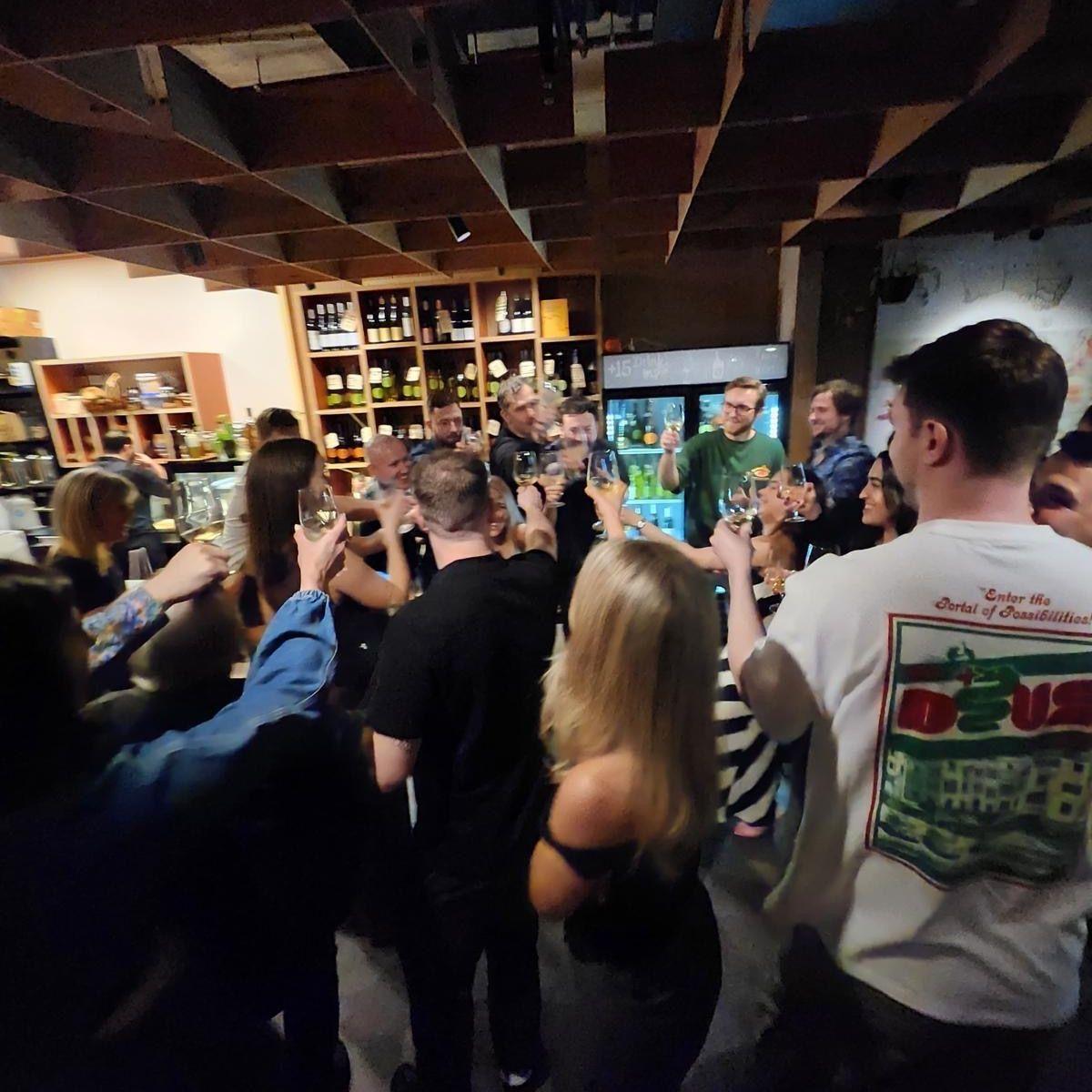Cheers for our engagement party (2024)