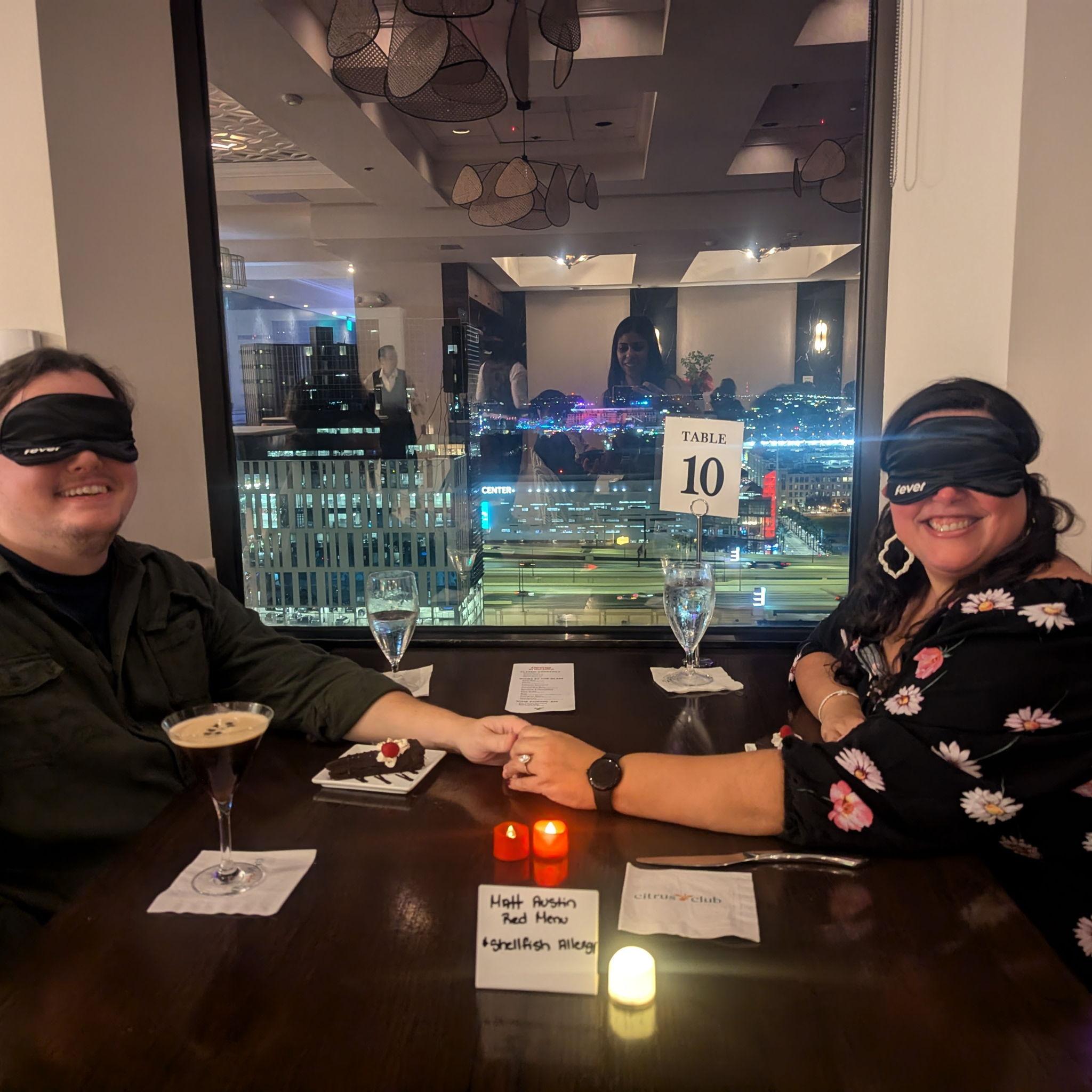A literal blind date