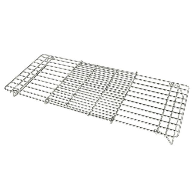 CANDANA Grill Rack for Blackstone Warming Grid Adjustable 17 22 28 36 Inch Griddle Taco Racks Upper Shelf for Weber Pit Boss Nexgrill Charbroil Tabletop Flat Top BBQ Cooking Parts Stainless Steel