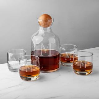 5-Piece Personalized Decanter Set