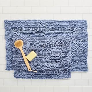 Chenille Noodle 2-Piece Bath Mat Set