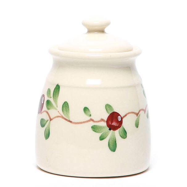 Cranberry Sugar Jar