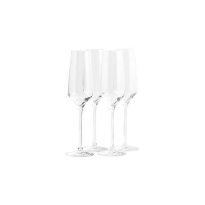 6.8oz 4pk Crystal Experience Champagne Glasses - Stoelzle