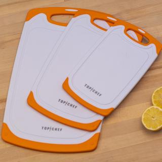 3-Piece Poly Cutting Board Set