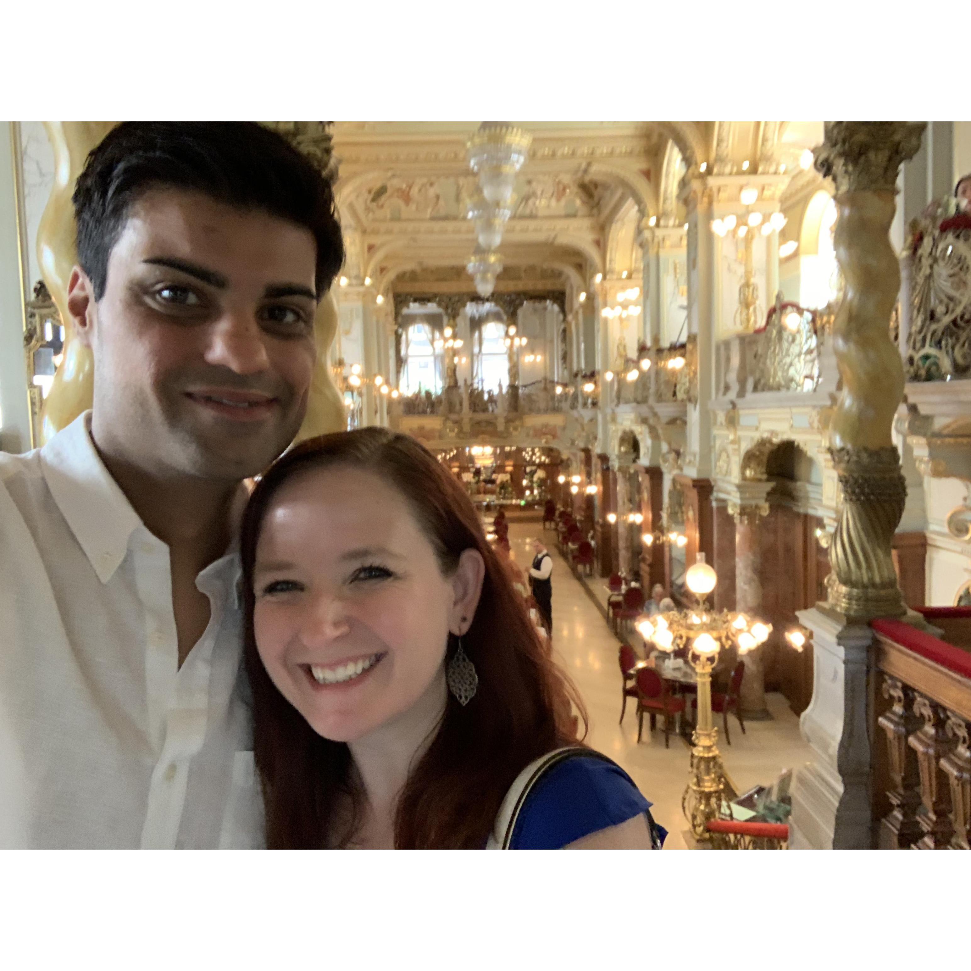 The self-proclaimed loveliest cafe in the world (they were not wrong, it was  gorgeous).