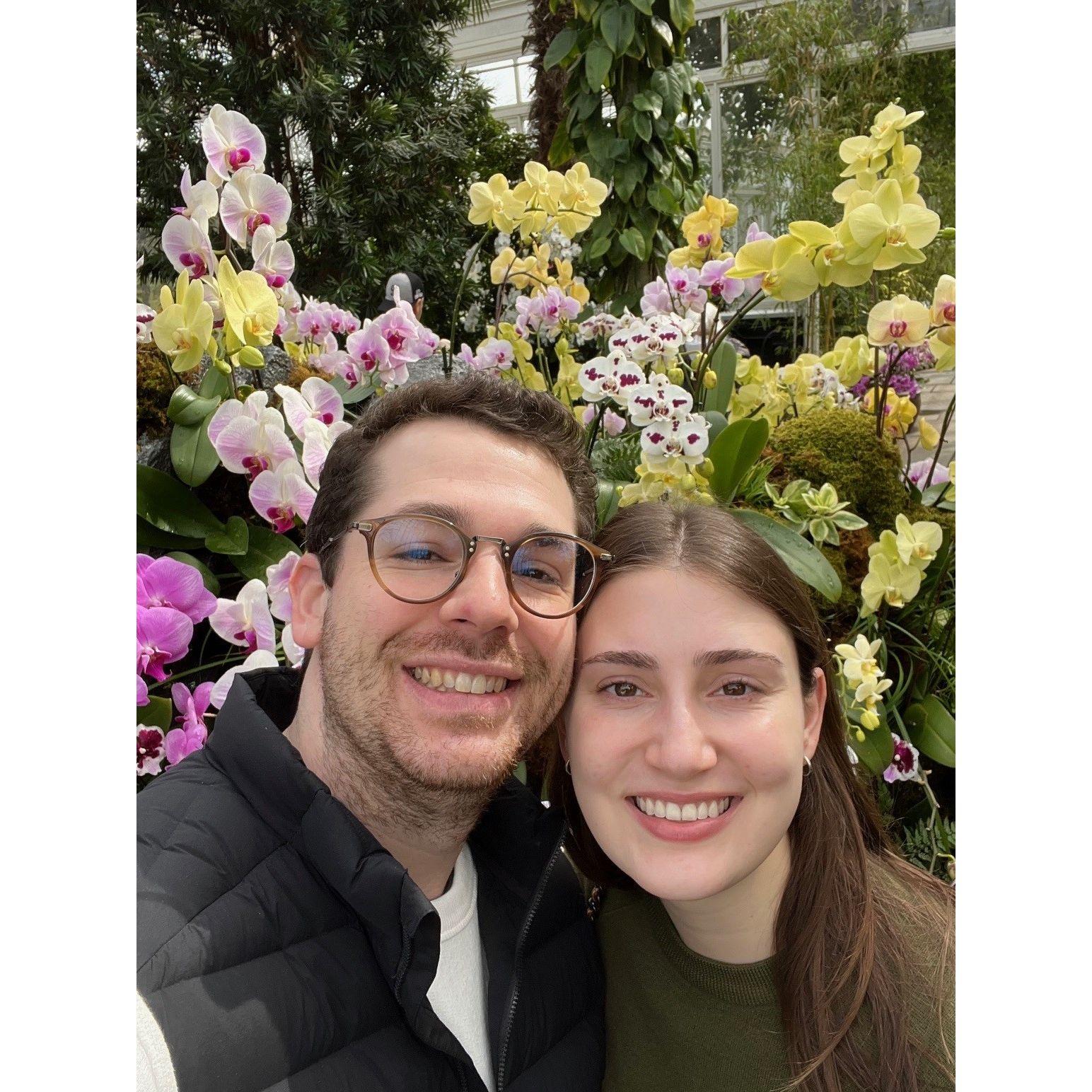 New York Botanical Garden Orchid Show, March 2023.