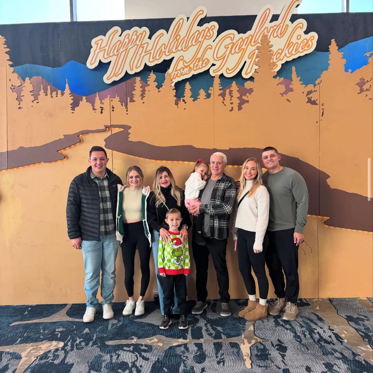 Hallett family & Dylan at Gaylord