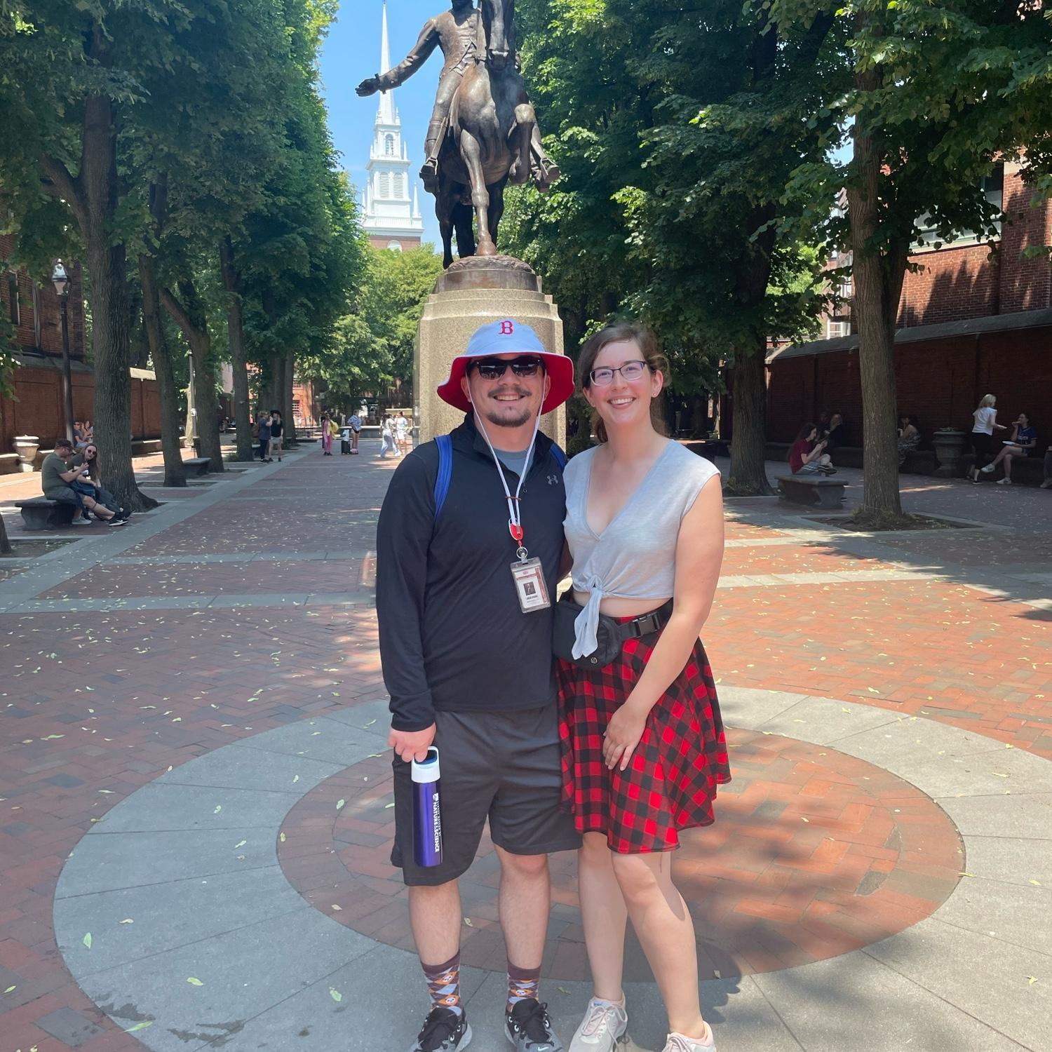 Here’s the first trip where we traveled alone together and got to explore Boston!