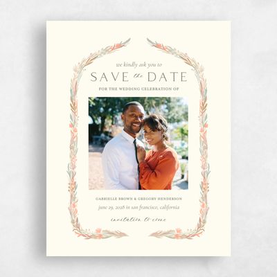 Light Butter, Yellow Wedding Save the Date - Kenela Photo