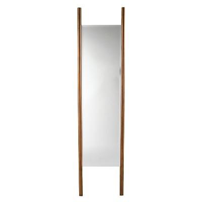 Holly & Martin 70"x17" Swain Leaning Floor Mirror Dark Tobacco