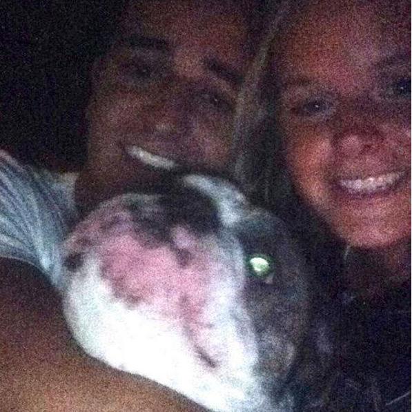 Carly's first time meeting Gus, 2013