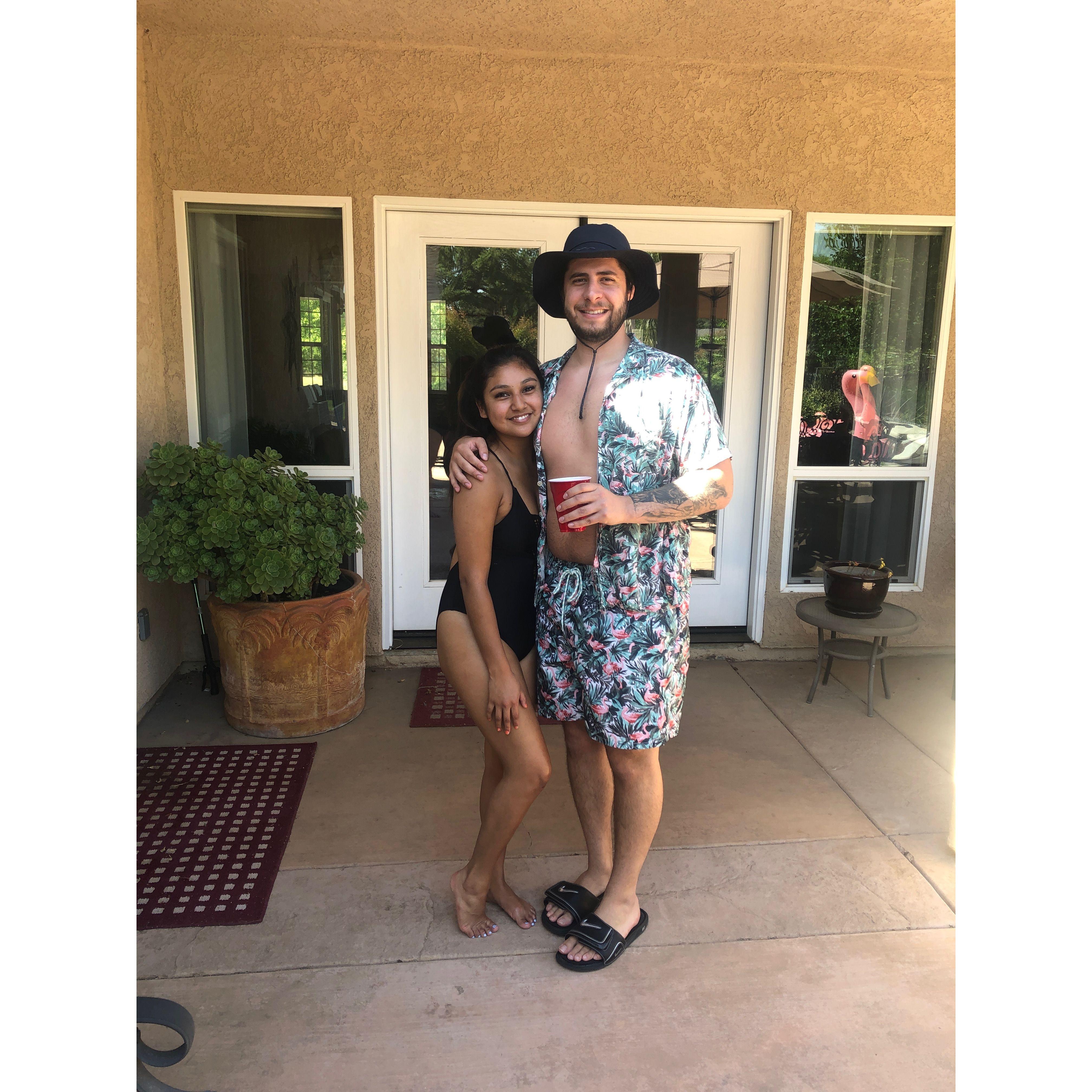 2020 when we first talked and decided to take the next step and move in with each other