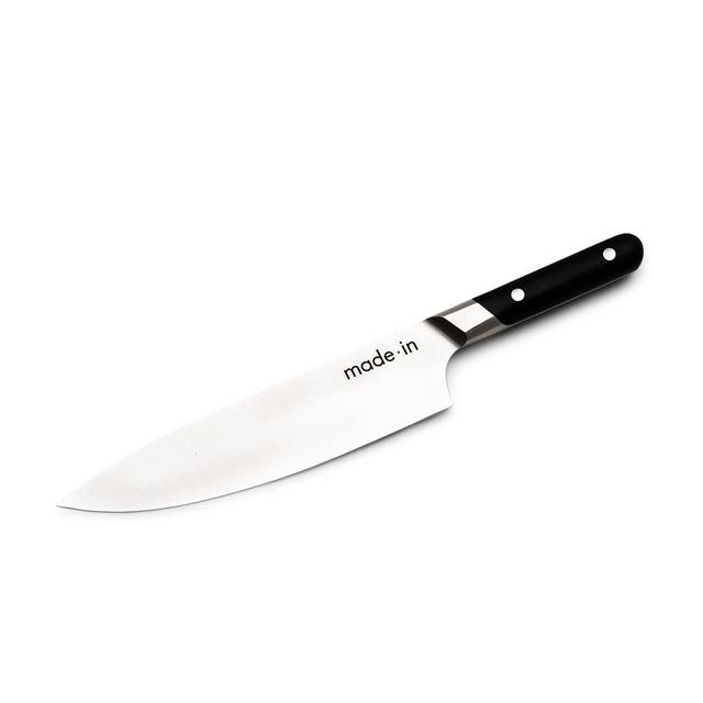 Made In Cookware - 8" Chef Knife - Made in France - Full Tang w/ Truffle Black Handle