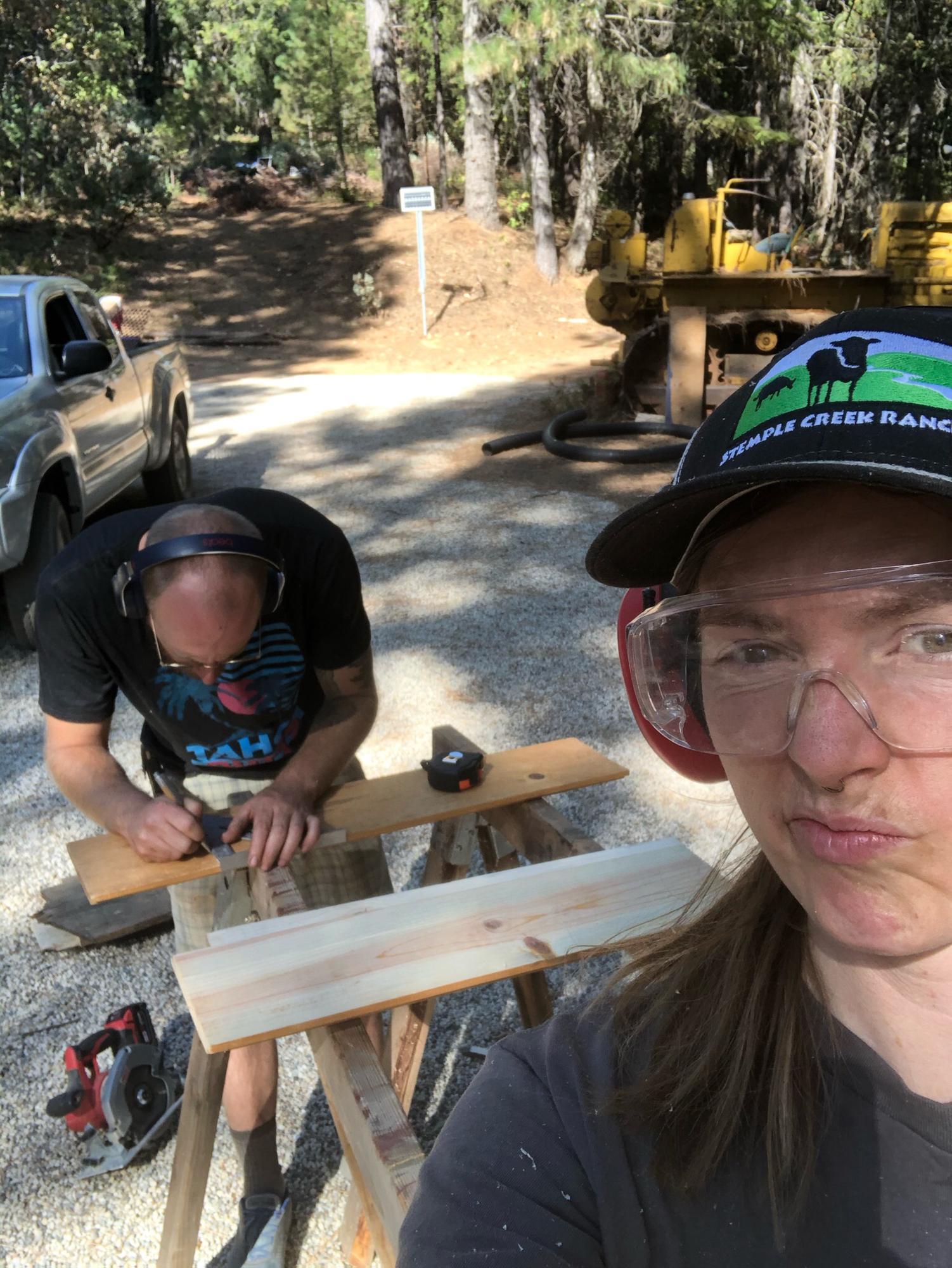 Working on the Shed, Quarantine 2020.