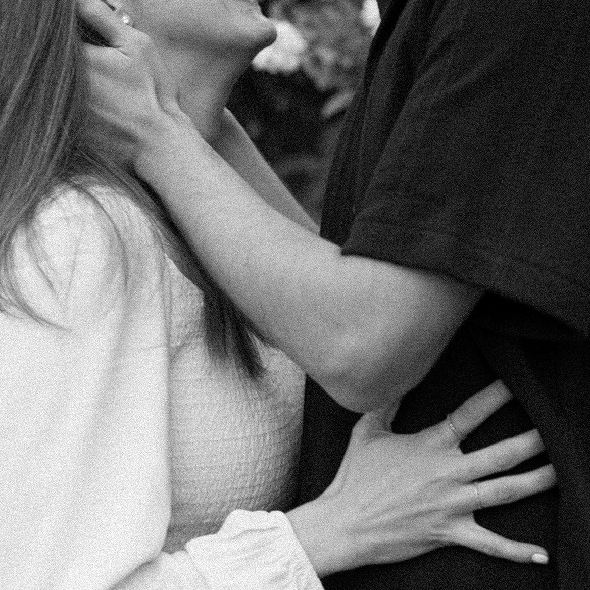 A selection from Kaleigh & George's engagement photoshoot, captured at the "White House" in Speculator.