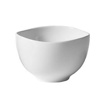 Organic Shaped Rice Bowls (Set of 4) - White