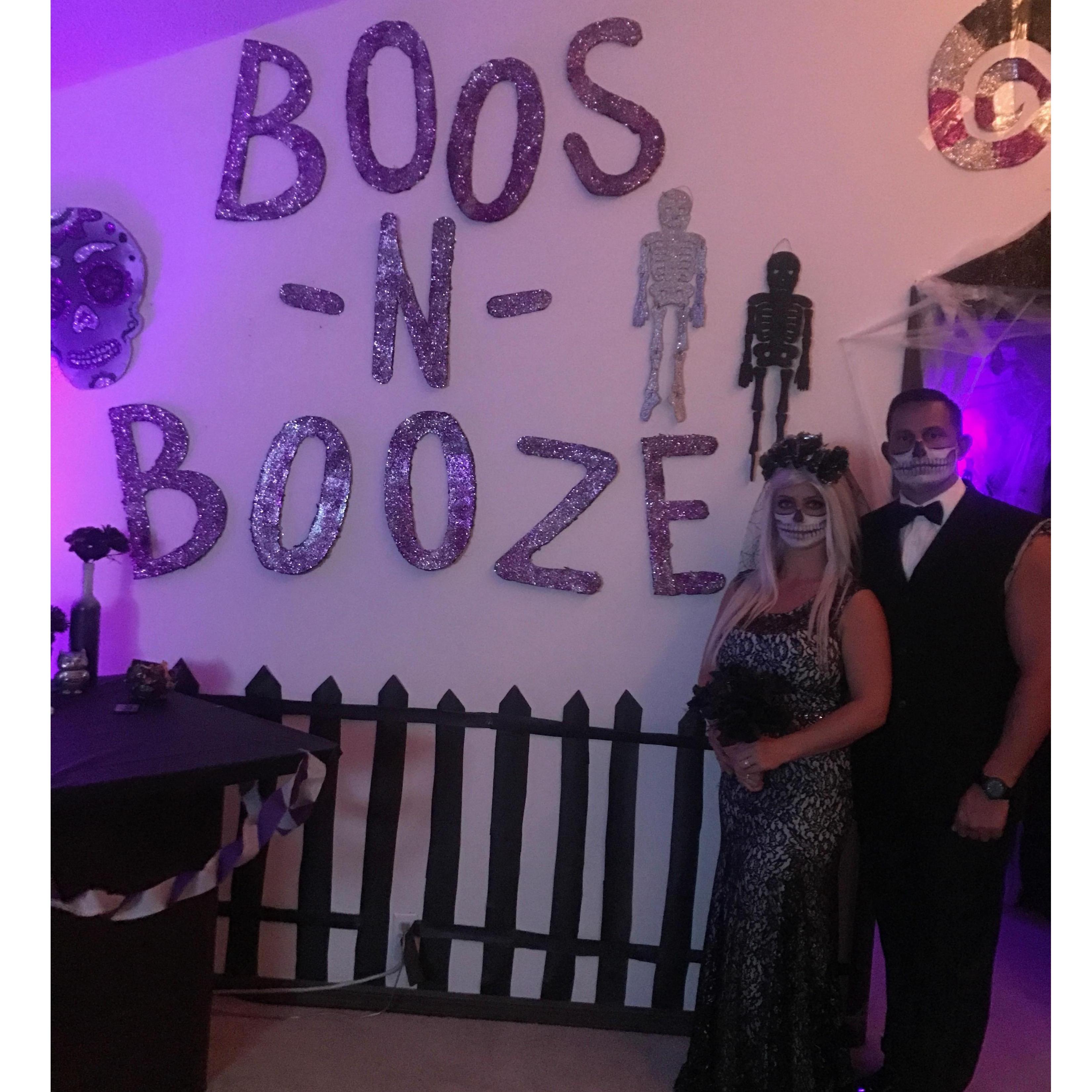 Halloween, 2016. Bride and Groom.