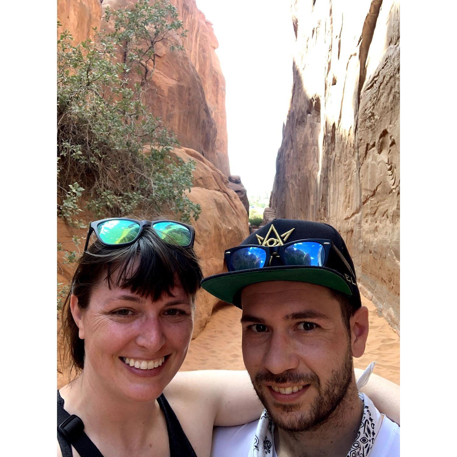 Arches was TOO HOT!