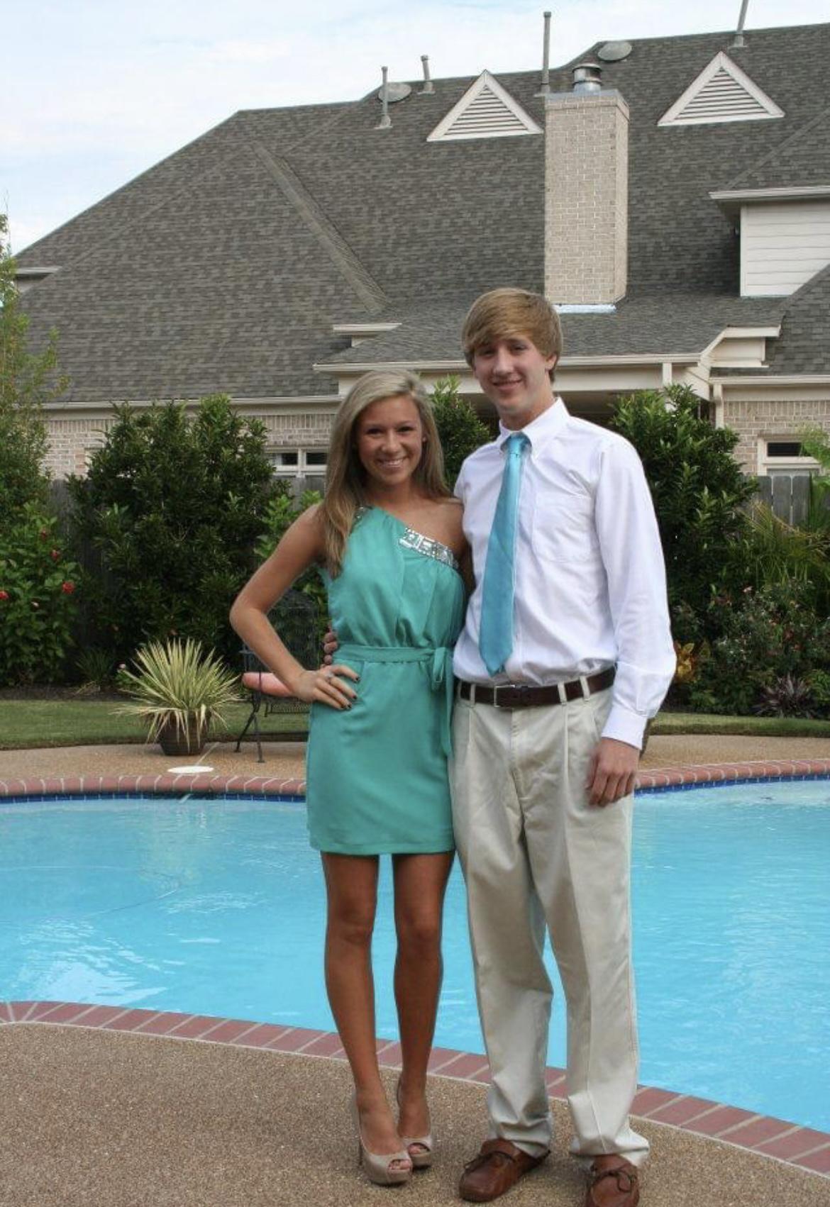 2011 | Our first "real" date at the Houston High Homecoming Dance our Junior year!
