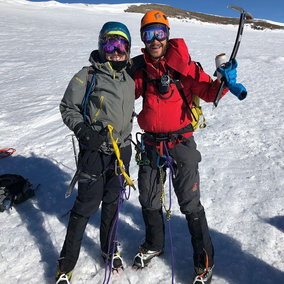 Summer 2018: Sam & Dave climbed Mt. Rainier with friends