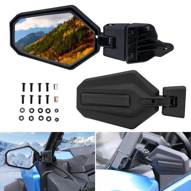 UTV Folding Side View Mirrors