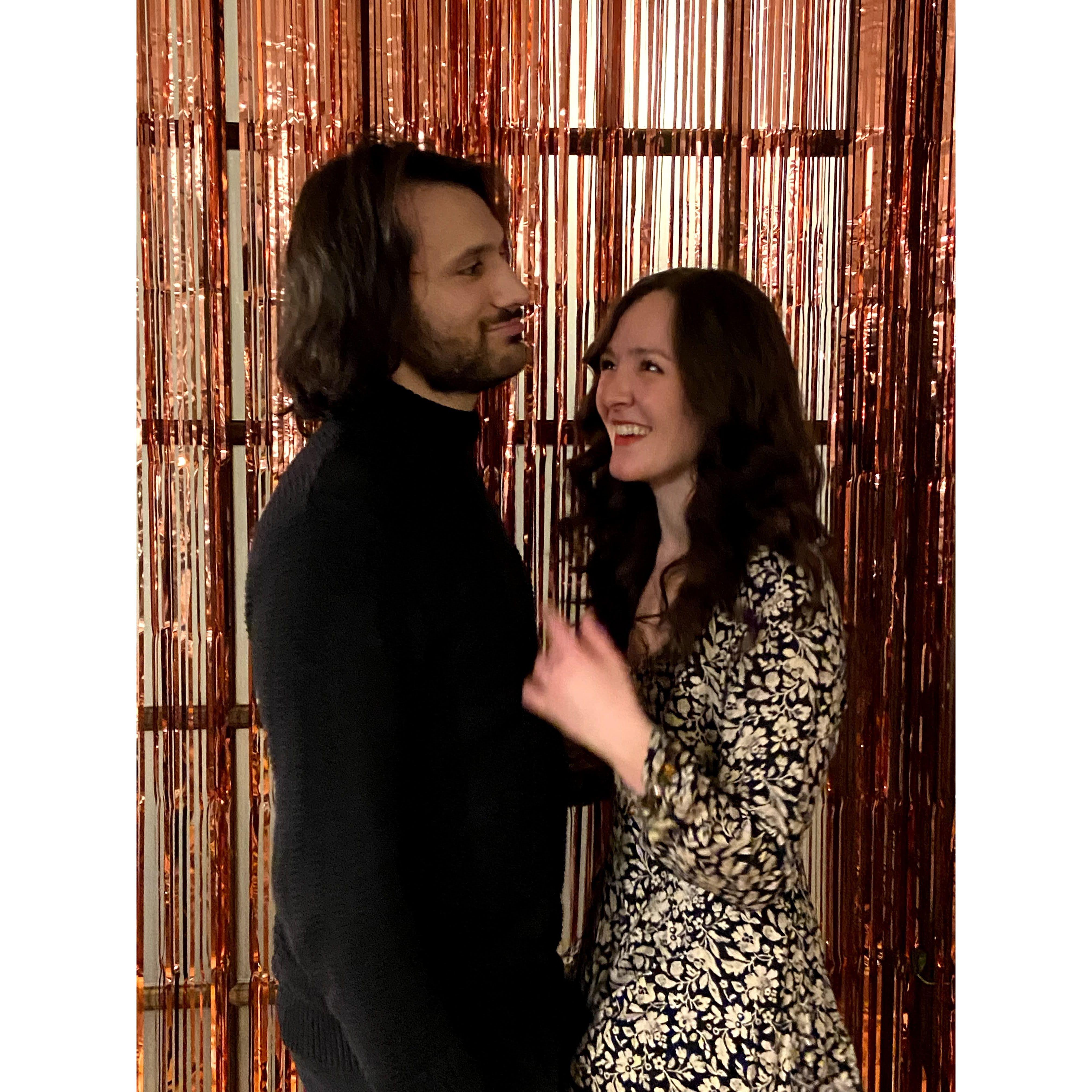 We dressed up sometimes to see friends