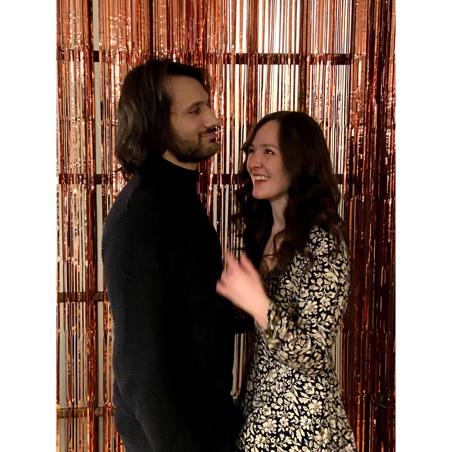 We dressed up sometimes to see friends