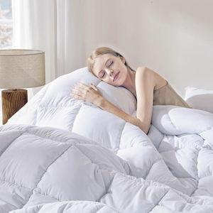 Duvet (White, Oversize King 116x98 Inches)