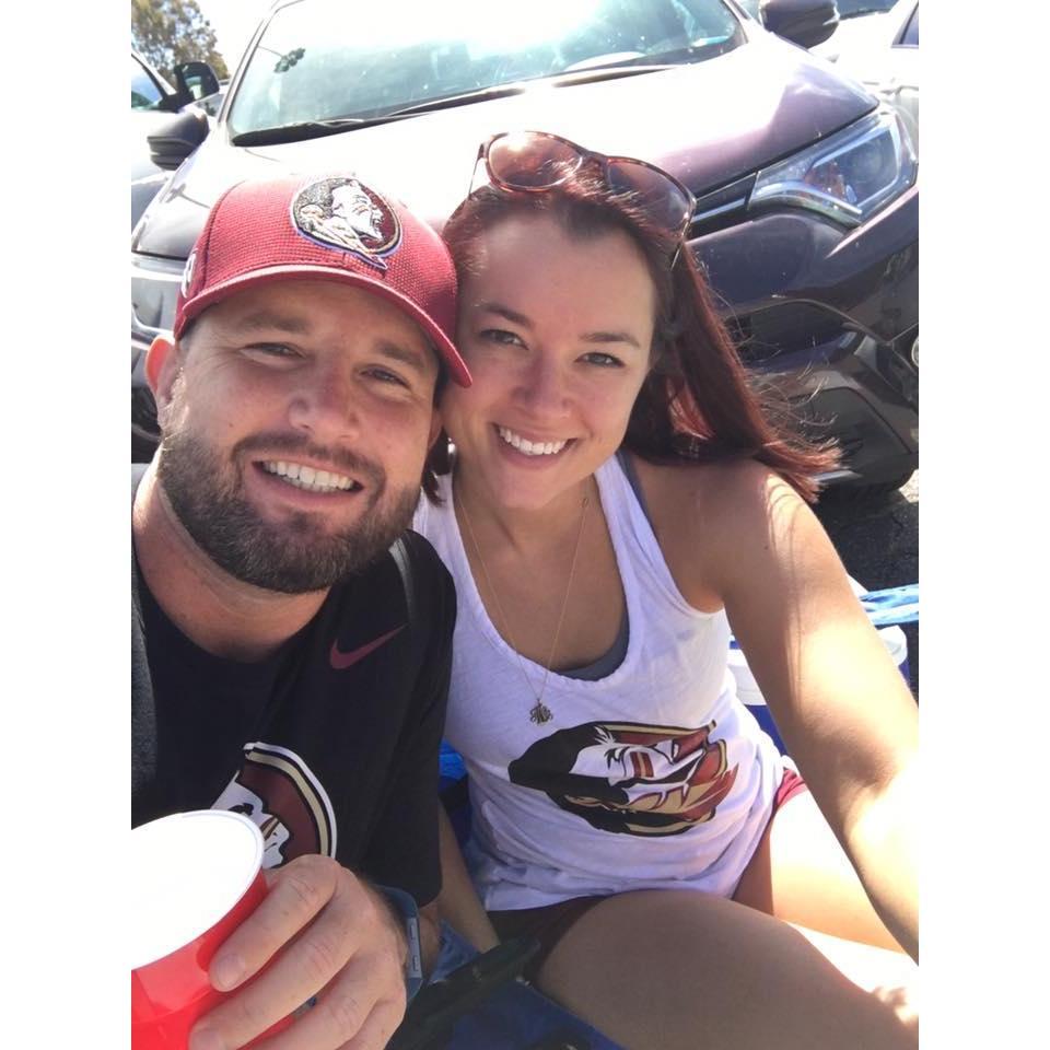 First FSU game together at Wake Forest