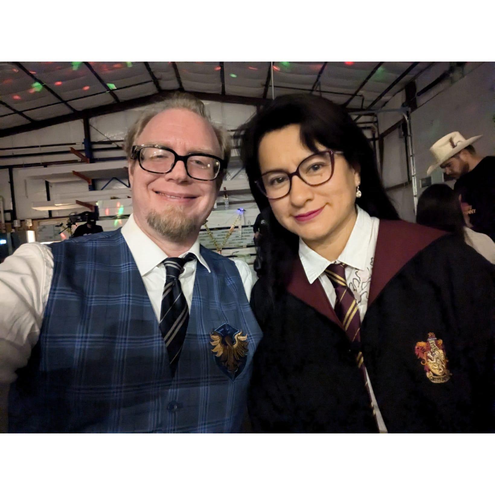 A Ravenclaw and a Gryffindor