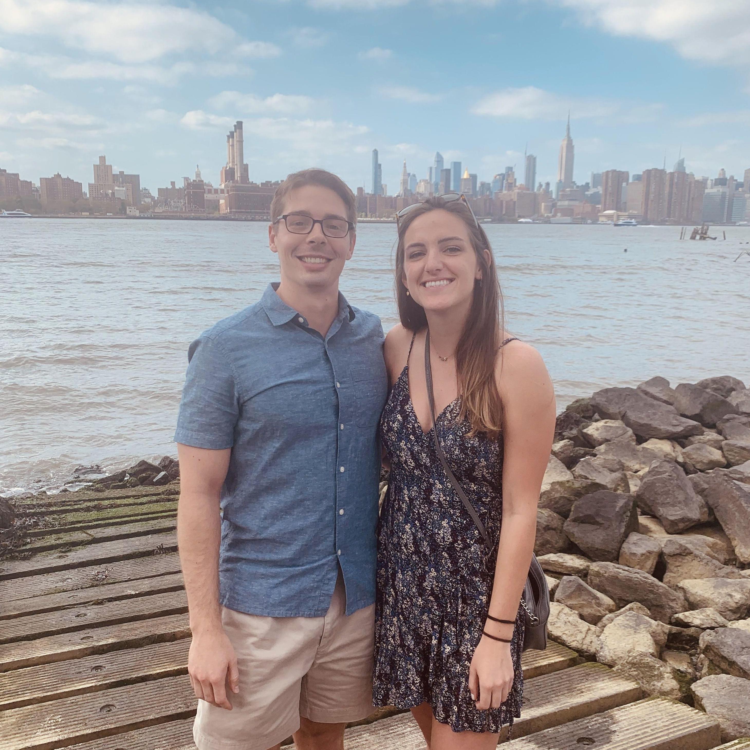 September 28th, 2019: Erich visited NYC and met Maddy's friends and family for the first time.