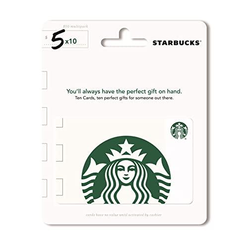 Starbucks Gift Cards, Multipack of 10