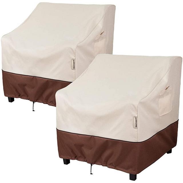 Bestalent Patio Chair Covers Heavy Duty Outdoor Furniture Covers Waterproof Fits up to 32" W x 37" D x 36" H 2Pack
