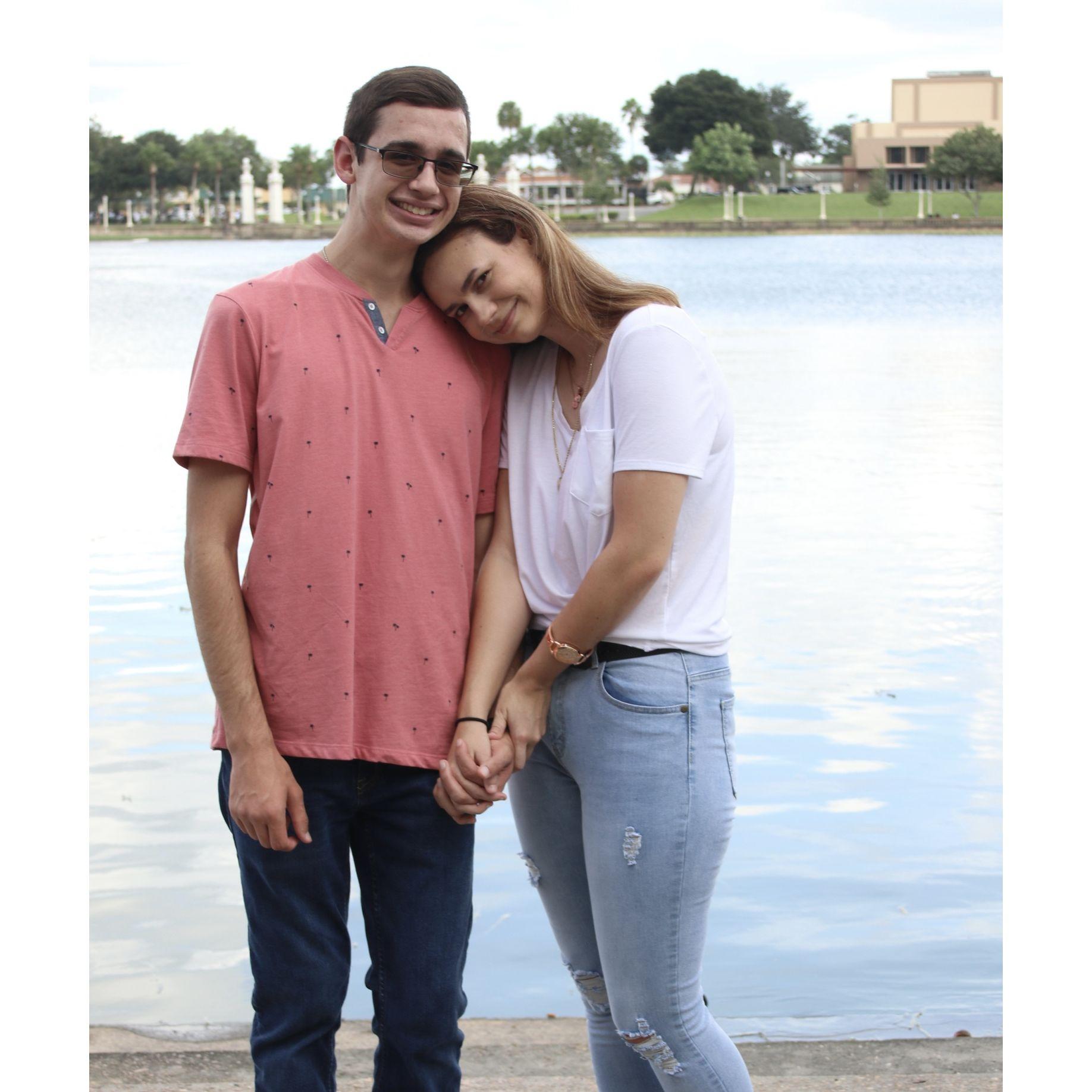 Our first anniversary shoot.