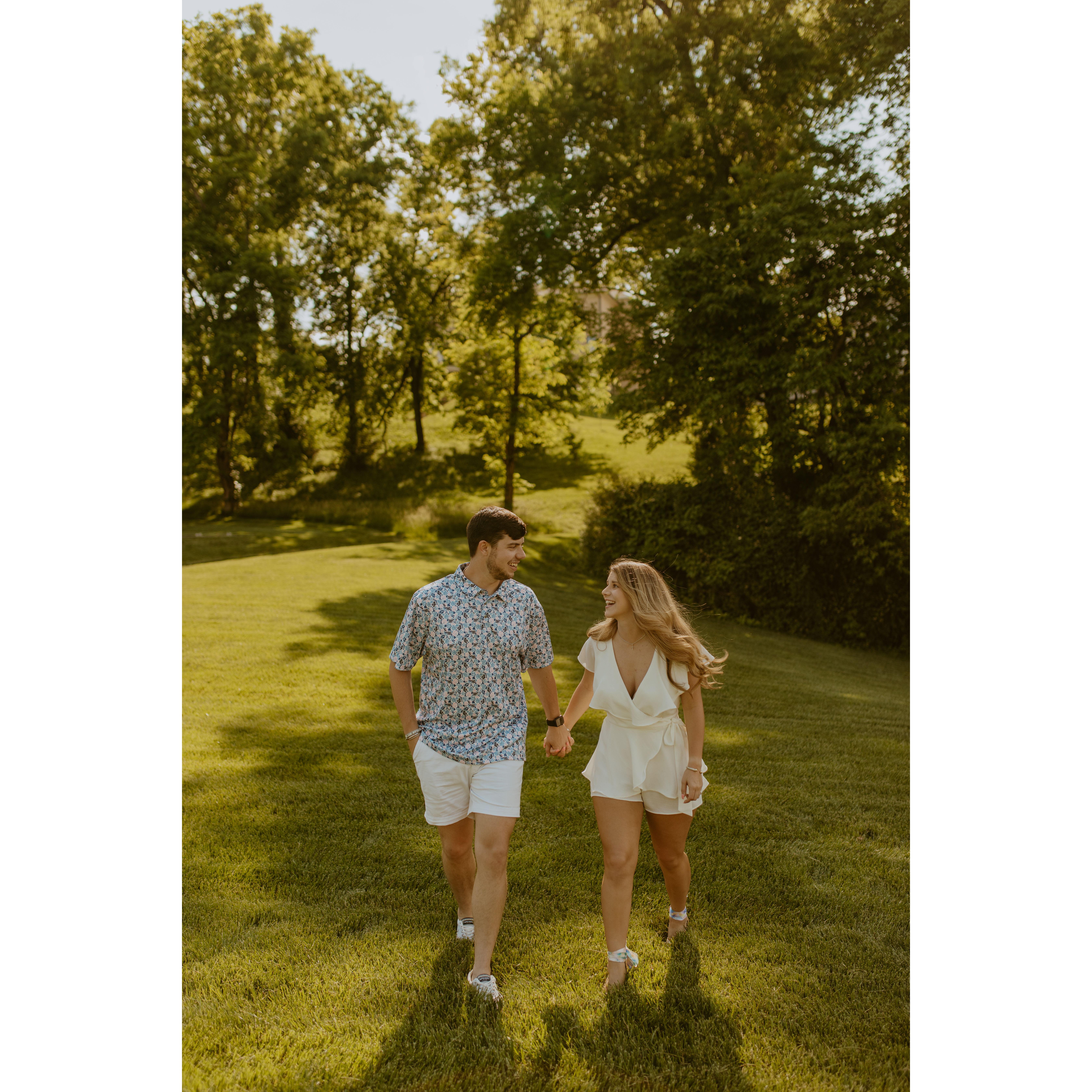 Our engagement party in May 2022!